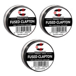 10pcs Coilology Pre-built Fused Clapton Coils – 2-27/37 Ni80 5/4lp ID:3.0mm 0.36ohm - 1Pack
