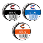 10pcs Coilology Pre-built MTL FC Coil – 2-30/40 SS316L 6/5lp ID:2.5mm 0.49ohm - 1Pack
