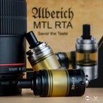 Vapefly Alberich MTL RTA Atomizer 3ml/4ml – Silver - 3ml
