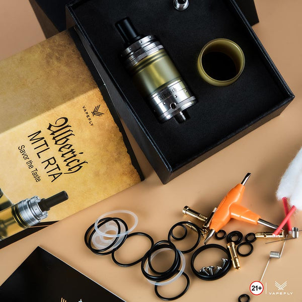 Vapefly Alberich MTL RTA Atomizer 3ml/4ml – Vapefly Alberich MTL RTA Atomizer 3ml/4ml
