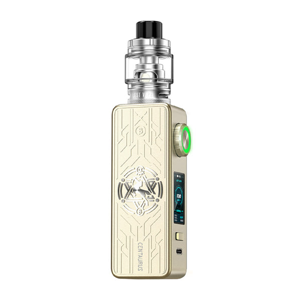 Lost Vape Centaurus M100 Box Mod Kit with Centaurus Sub Coo Tank Atomizer 4ml – Galaxy Beige - Centaurus M100 Kit

