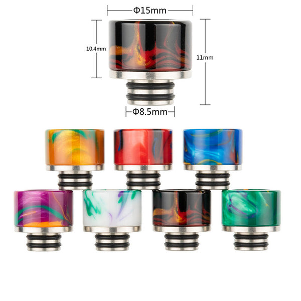 Reewape Resin 510 Drip Tip Random Color (10pcs/pack) – AS131 - 1Pack

