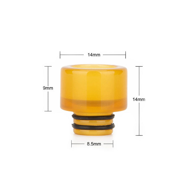 Reewape Resin 510 Drip Tip Random Color (10pcs/pack) – AS153 - 1Pack
