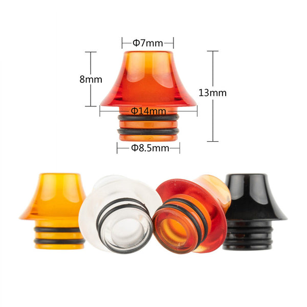 Reewape Resin 510 Drip Tip Random Color (10pcs/pack) – AS231 - 1Pack
