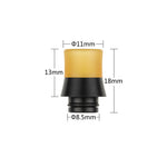 Reewape Resin 510 Drip Tip Random Color (10pcs/pack) – AS220 - 1Pack
