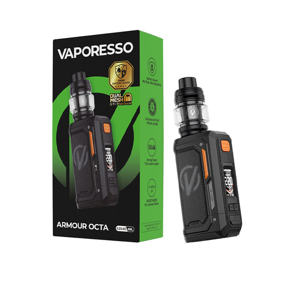 Vaporesso Armour OCTA Mod Kit 220W with iTank T Dual Mesh Tank 6ml – Vaporesso Armour OCTA Mod Kit 220W with iTank T Dual Mesh Tank 6ml
