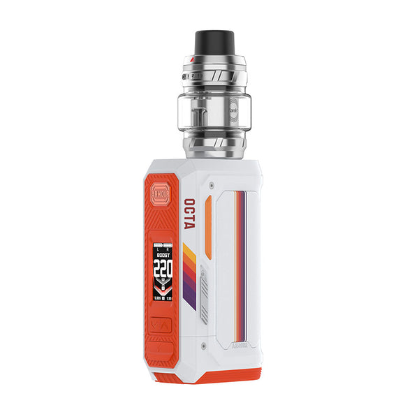 Vaporesso Armour OCTA Mod Kit 220W with iTank T Dual Mesh Tank 6ml – Aero White - Armour OCTA Mod Kit
