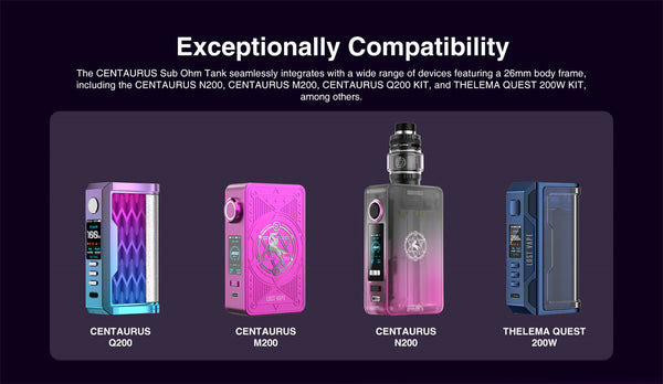 Lost Vape Centaurus N200 Mod Kit with Centaurus Sub Ohm Tank 5ml – Lost Vape Centaurus N200 Mod Kit with Centaurus Sub Ohm Tank 5ml
