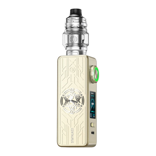 Kit Lost Vape Centaurus M100 avec clearomiseur Centaurus Sub Ohm V2 5 ml – Galaxy Beige - Kit Centaurus M100
