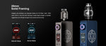 Lost Vape Centaurus M200 Box Mod – Gunmetal Gray - Centaurus M200 Mod
