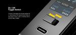 Lost Vape Centaurus M200 Box Mod – Gunmetal Gray - Centaurus M200 Mod
