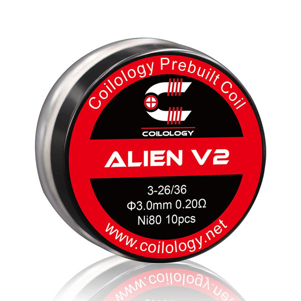 Coilology Alien V2 Coil Ni80 3*26/36Ga 3mm (10pcs/pack)
