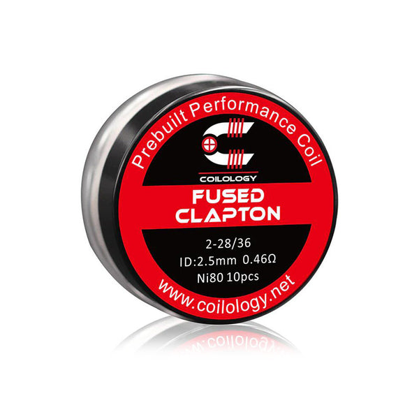 10pcs Coilology Fused Clapton Prebuilt Coil
