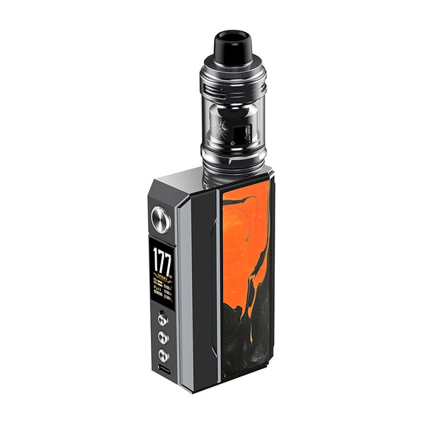 Voopoo Drag 4 Box Mod Kit with Uforce-L Tank Atomizer 4ml – Gun Metal Tropical Orange - AU Version

