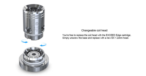 Joyetech EX Coil Heads 1.2ohm (5pcs/Pack) – Joyetech EX Coil Heads 1.2ohm (5pcs/Pack)
