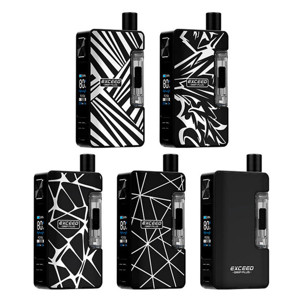Joyetech Exceed Grip Plus 80W Pod System Kit 2.6ml – Green Hat - Exceed Grip Plus Kit
