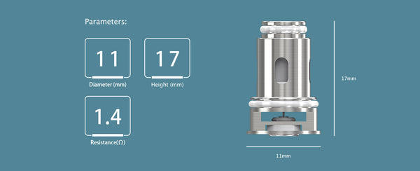 Eleaf GT Replacement Coil  (5pcs/pack) – Eleaf GT Replacement Coil  (5pcs/pack)
