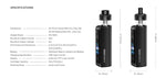 Geekvape Aegis Force Kit 3200mAh 5ml (Max 80W) – Carbon Black - Aegis Force Kit
