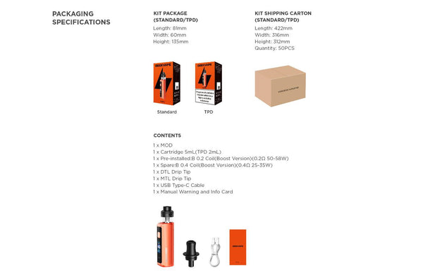 Geekvape Aegis Force Kit 3200mAh 5ml (Max 80W) – Geekvape Aegis Force Kit 3200mAh 5ml (Max 80W)
