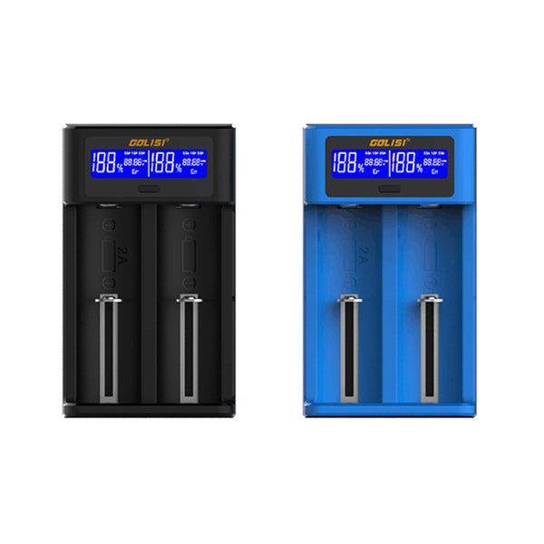 شاحن USB ذكي جوليسي I2 بقوة 2 أمبير مع شاشة LCD
