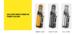 Rincoe JellyBox Mini 80W Box Mod Kit – Amber Clear - JellyBox Mini Kit
