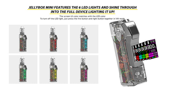 Rincoe JellyBox Mini 80W Box Mod Kit – Rincoe JellyBox Mini 80W Box Mod Kit

