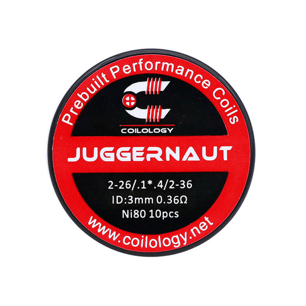 10pcs Coilology Juggernaut Prebuilt Coil (26ga+36ga)*2+38ga*26ga
