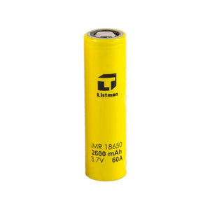 
      
        2pcs Listman IMR 18650 2600mAh 60A Flat Top Li-ion Rechargeable Battery – Other – Parcelcabin International Shipping
      
    