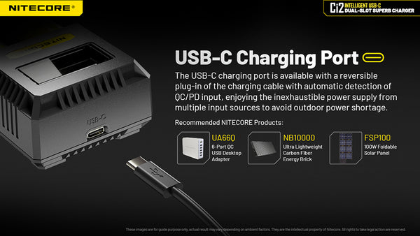Nitecore Ci2 Intelligent USB-C Charger – Nitecore Ci2 Intelligent USB-C Charger
