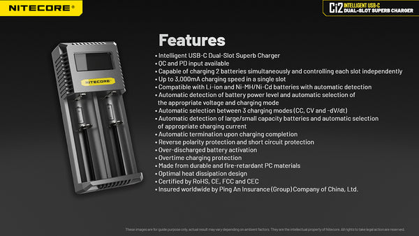 Nitecore Ci2 Intelligent USB-C Charger – Nitecore Ci2 Intelligent USB-C Charger
