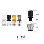Reewape Resin 510 Drip Tip Random Color (10pcs/pack) – AS220 - 1Pack
