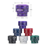 Reewape Resin 810 Drip Tip Random Color (10pcs/pack) – AS157 - 1Pack
