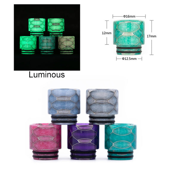Reewape Resin 810 Drip Tip Random Color (10pcs/pack) – AS116SY - 1Pack
