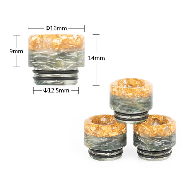 Reewape Resin 810 Drip Tip Random Color (10pcs/pack) – AS142 - 1Pack
