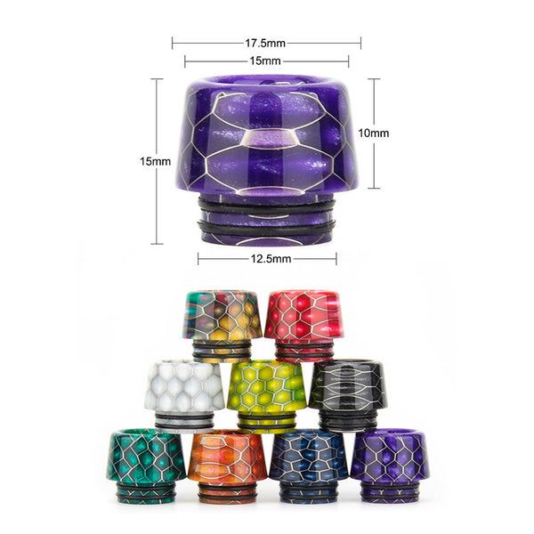Reewape Resin 810 Drip Tip Random Color (10pcs/pack) – AS170S - 1Pack
