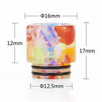 Reewape Resin 810 Drip Tip Random Color (10pcs/pack) – AS157 - 1Pack
