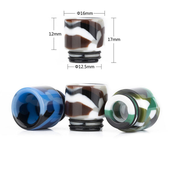 Reewape Resin 810 Drip Tip Random Color (10pcs/pack) – AS187 - 1Pack
