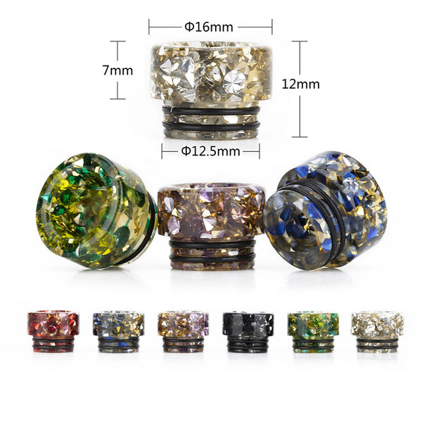 Reewape Resin 810 Drip Tip Random Color (10pcs/pack) – AS189 - 1Pack
