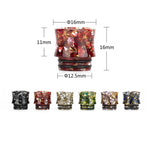 Reewape Resin 810 Drip Tip Random Color (10pcs/pack) – AS157 - 1Pack
