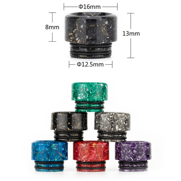 Reewape Resin 810 Drip Tip Random Color (10pcs/pack) – AS192 - 1Pack
