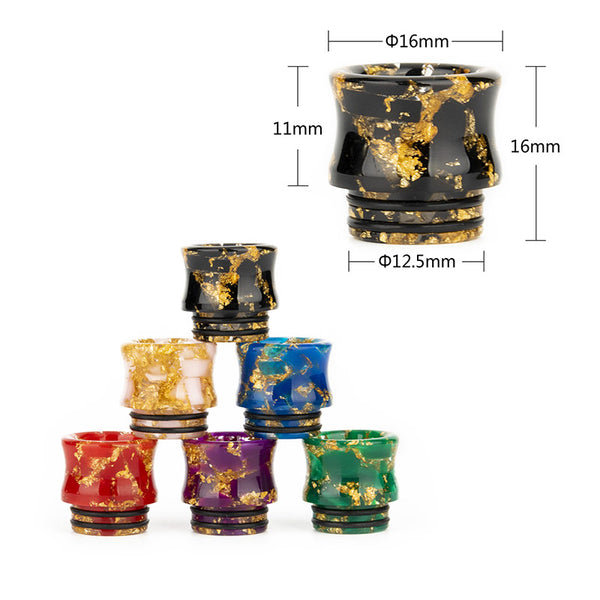 Reewape Resin 810 Drip Tip Random Color (10pcs/pack) – AS201 - 1Pack
