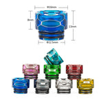 Reewape Resin 810 Drip Tip Random Color (10pcs/pack) – AS157 - 1Pack
