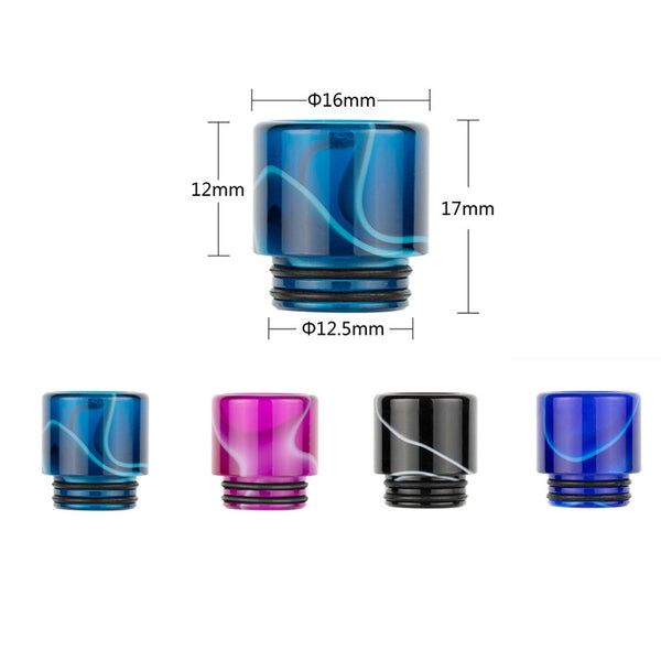 Reewape Resin 810 Drip Tip Random Color (10pcs/pack) – AS240 - 1Pack
