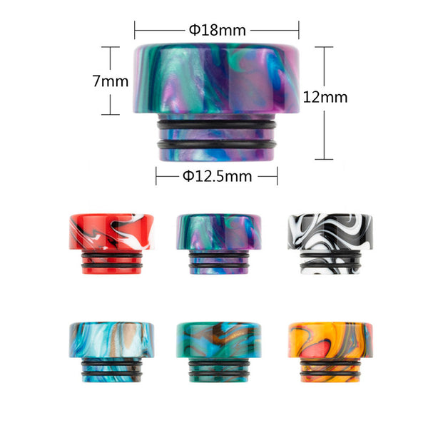 Reewape Resin 810 Drip Tip Random Color (10pcs/pack) – AS265 - 1Pack
