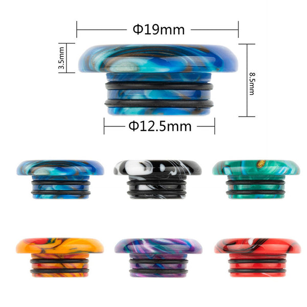 Reewape Resin 810 Drip Tip Random Color (10pcs/pack) – AS267 - 1Pack
