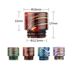 Reewape Resin 810 Drip Tip Random Color (10pcs/pack) – AS157 - 1Pack
