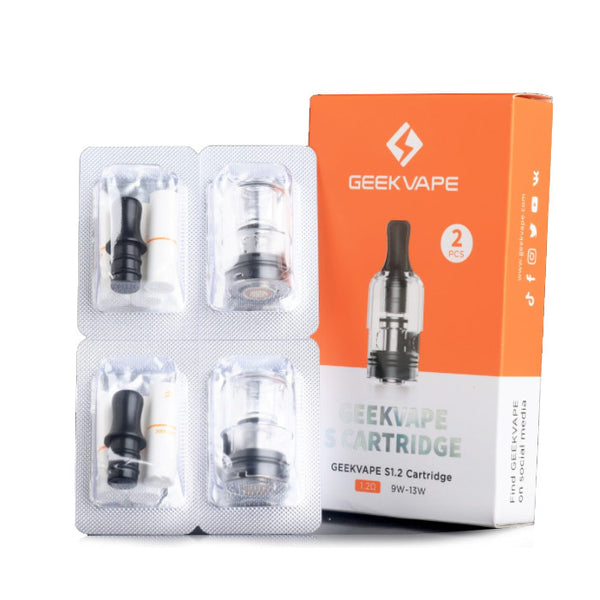 Geekvape S Pod Cartidge 2ml (2pcs/pack) – Geekvape S Pod Cartidge 2ml (2pcs/pack)
