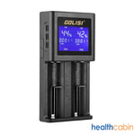 Golisi S2 2.0A Smart Charger with LCD Screen EU,US Plug – EU plug - S2 Smart Charger

