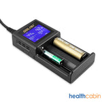 Golisi S2 2.0A Smart Charger with LCD Screen EU,US Plug – EU plug - S2 Smart Charger
