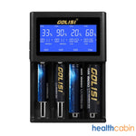 Golisi S4 2.0A Smart Charger with LCD Screen EU,US Plug – EU plug - S4 Smart Charger
